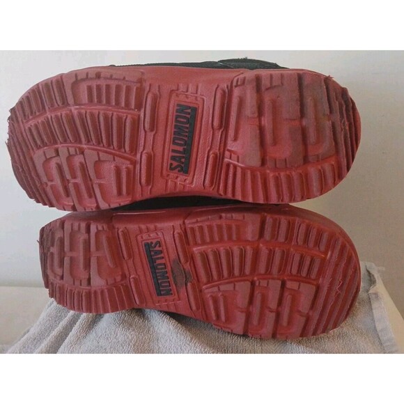 Men's Salomon Titan M1 Black Red Snowboard Boots 7.5US 7UK in GREAT Condition!! - Picture 4 of 9